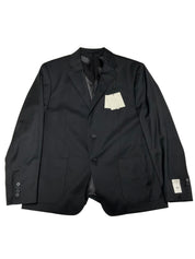 Calvin Klein Mens Slim fit Suit Jacket Blazer 46 R Black Solid