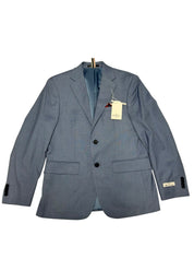 Ben Sherman Mens Slim fit Suit Jacket Blazer 38 S Blue Solid