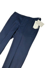 Jack Victor New York Regular Fit Micro Neat Suit 44S / 38W Navy Blue Wool