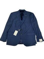 Jack Victor New York Regular Fit Micro Neat Suit 48L / 42W Navy Blue