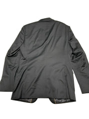 Hugo Boss Mens Slim fit Wool Suit Jacket Blazer 44 L Black Solid