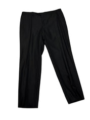 Canali Capri Black Textured Solid Slim Fit Suit 46 R / 38 x 32 Black