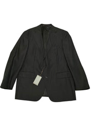 Canali Capri Black Textured Solid Slim Fit Suit 46 R / 38 x 32 Black