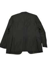 Canali Capri Black Textured Solid Slim Fit Suit 46 R / 38 x 32 Black
