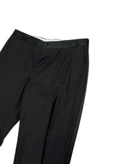 Canali Mens Classic fit Wool 2 Piece Tuxedo Suit 38 R Pants 32 / 30 Black Solid
