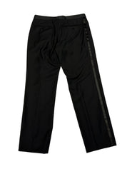 Canali Mens Classic fit Wool 2 Piece Tuxedo Suit 38 R Pants 32 / 30 Black Solid