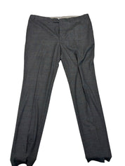 Hart Schaffner Marx Mens Regular fit Wool 2 Piece Suit 48 R Pants 43 Gray Plaid