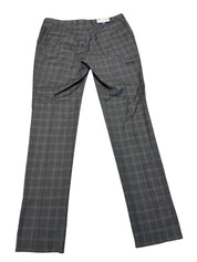 Hart Schaffner Marx New York Plaid Regular Fit Suit 44 R / 38W Grey Plaid