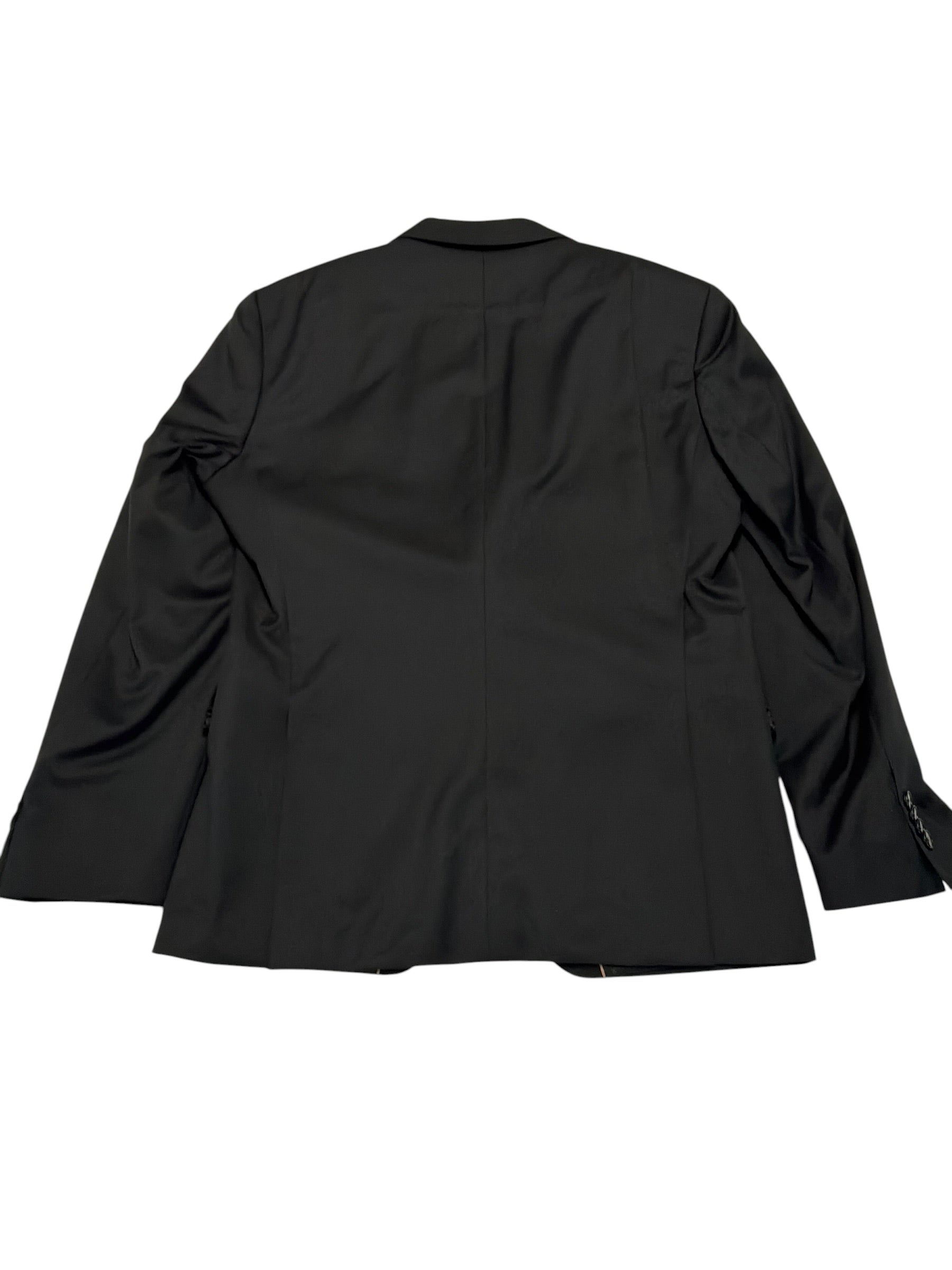 Hugo Boss Mens Slim fit Wool Suit Jacket Blazer 40 S Black Solid