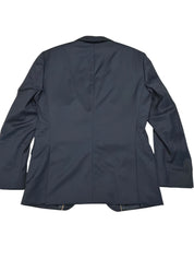 Hugo Boss Mens Slim fit Wool Suit Jacket Blazer 36 S Navy Blue Solid