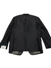 Hugo Boss Mens Slim fit Wool Suit Jacket Blazer 38 R Black Solid
