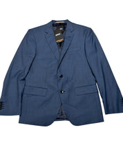 Hugo Boss Mens Slim fit Wool Suit Jacket Blazer 38 S Blue Solid