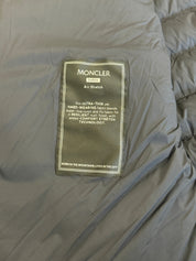 Moncler Mens Mauldre Snap Down Jacket Size 3 / Large Navy Blue
