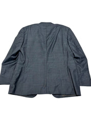 Canali Mens Classic fit Wool Suit Jacket Blazer 40 S Blue Solid