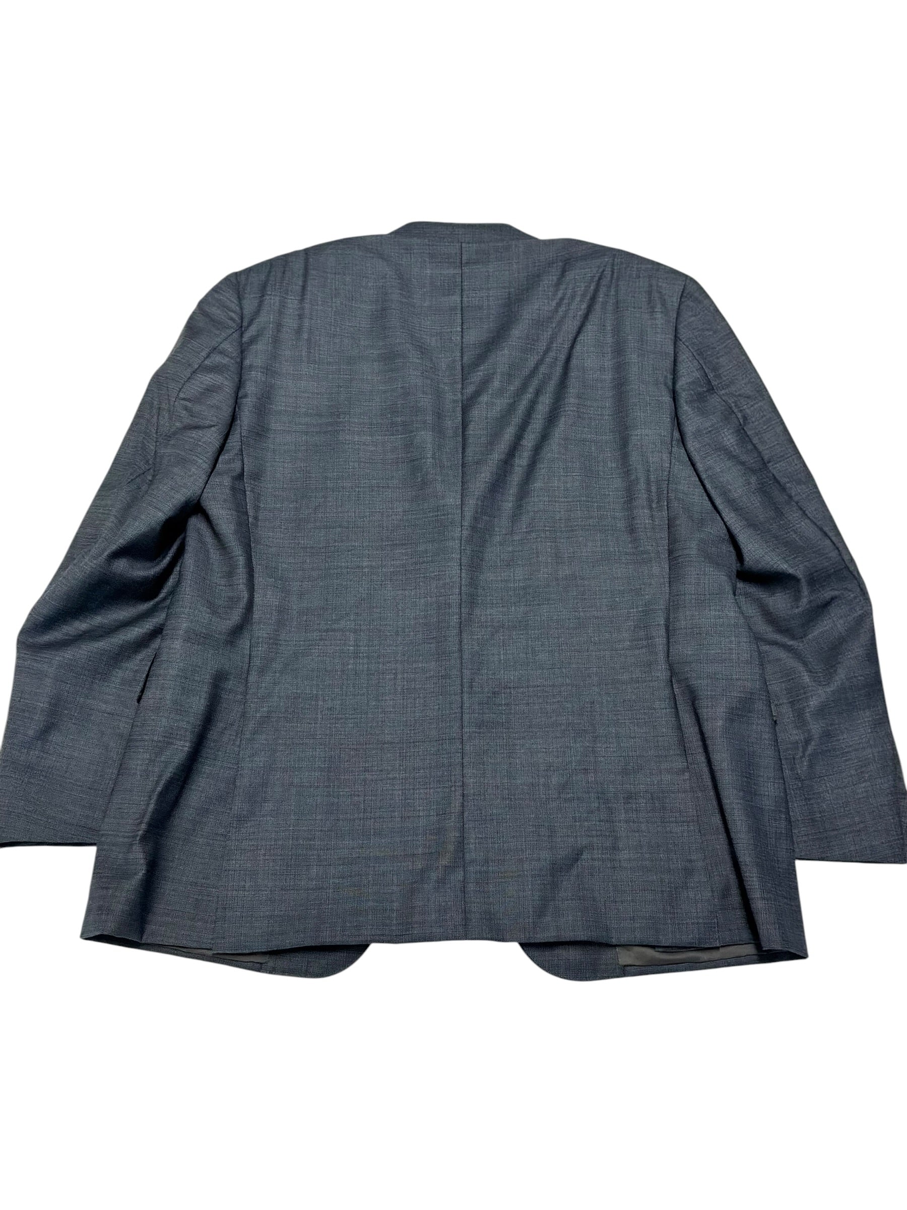 Canali Mens Classic fit Wool Suit Jacket Blazer 40 S Blue Solid