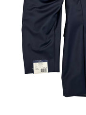 Peter Millar Mens Regular fit Wool Sport Coat Blazer 42 L Navy Blue Solid