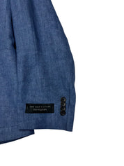 The Men's Store at Bloomingdale's Linen Hopsack Regular Fit Sport Coat 46 R Blue