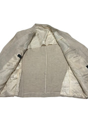 The Men's Store at Bloomingdale's Linen Unstructured Sport Coat  46 R Tan