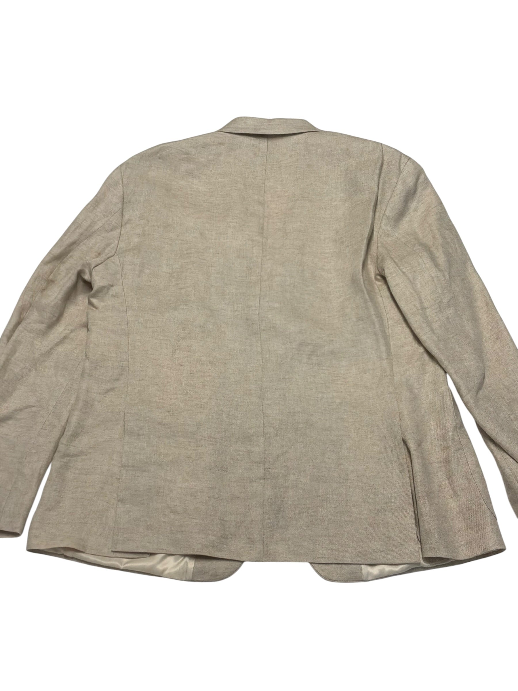 The Men's Store at Bloomingdale's Linen Unstructured Sport Coat  46 R Tan