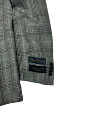 The Men's Store at Bloomingdale's Unstructured Sport Coat 48 R Green Plaid