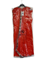 MICHAEL Michael Kors Roller Buckle Midi Dress Medium Orange Belted