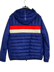 Moncler Grenoble Mens Monthey Zip-Up Puffer Jacket Coat Size 5 / XXL Blue