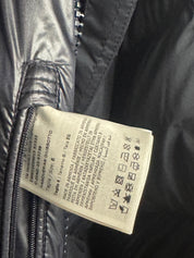 Moncler Mens Hanoverian Long Down Parka Coat Size 6 / 3XL Dark Blue