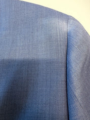 Michael Kors Mens Classic fit Suit Jacket Blazer 44 R Blue Stretch Wool