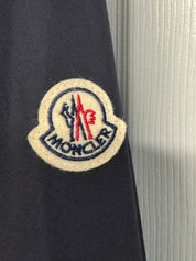 Moncler Mens Mira Hooded Jacket Size 6 / 3XL Navy Blue