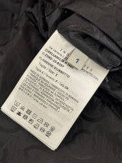 Moncler Mens Black Flamenne Reversible Jacket Size 1 / Small Full Zip