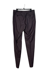 Canali Siena Sharkskin Classic Fit 2 Piece Suit EU 56 US 46R / 38W Purple Wool