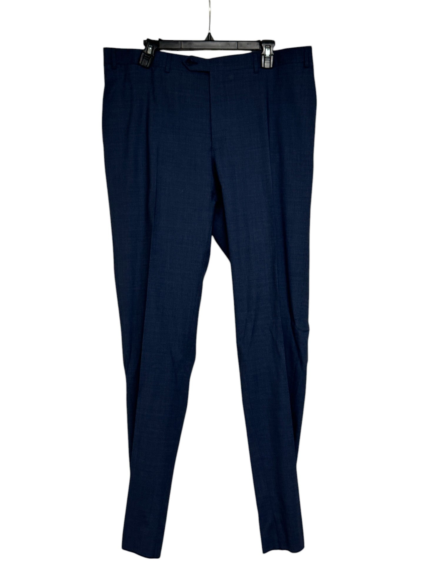 Canali Mens Siena Stretch 2 Piece Regular Fit Suit EU 56 US 46R / 38W Blue