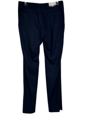 Hart Schaffner Marx New York Regular Fit Suit 42S / 36W Blue Brown Plaid