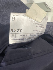 Canali Capri Textured Solid Slim Fit Sport Coat Blazer EU 48 US 38R Purple Blue