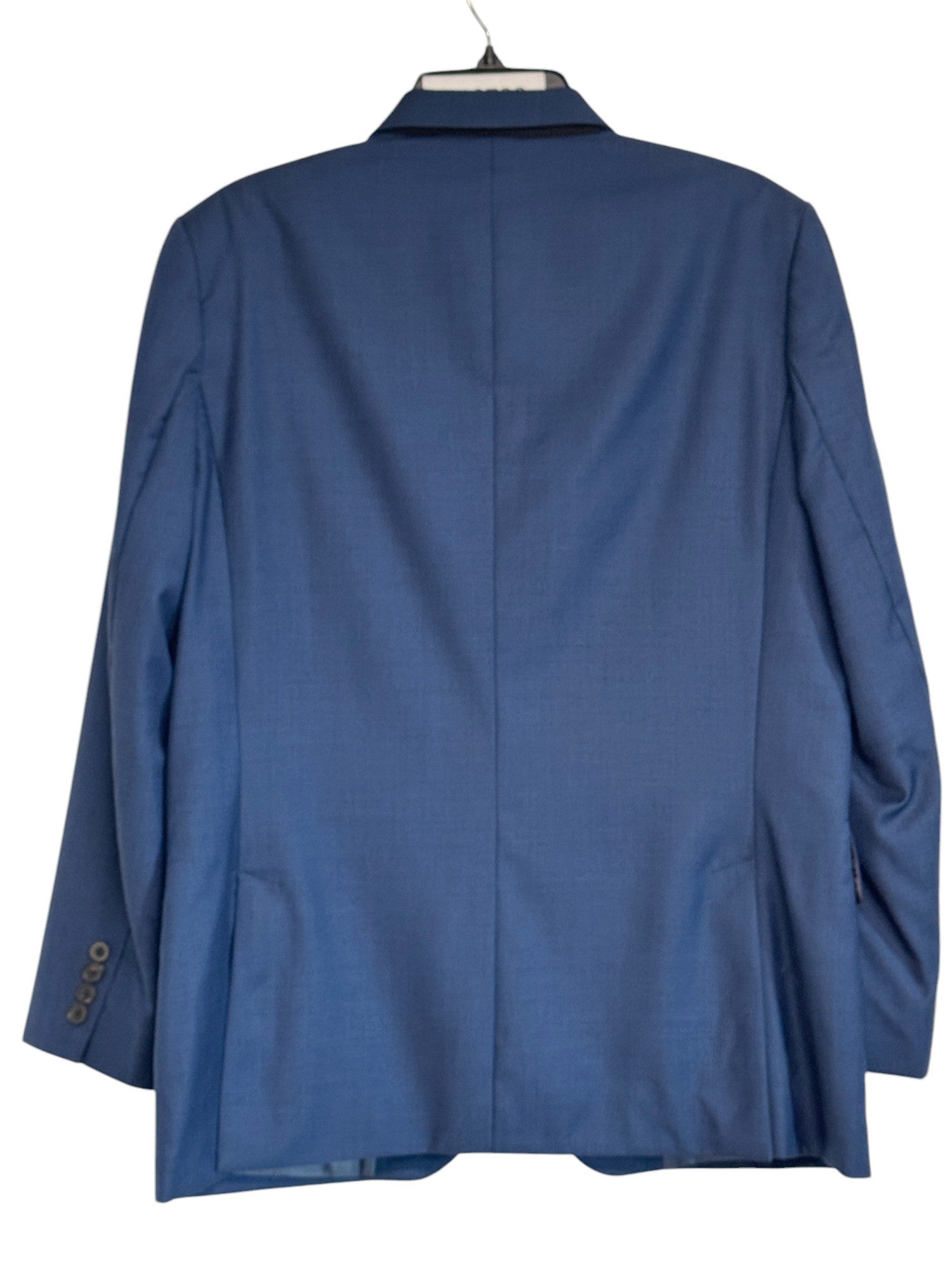 Paul Smith Brierley Sharkskin Tailored Fit Suit Jacket Blazer 42R Blue