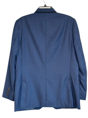Paul Smith Brierley Sharkskin Tailored Fit Suit Jacket Blazer 42R Blue