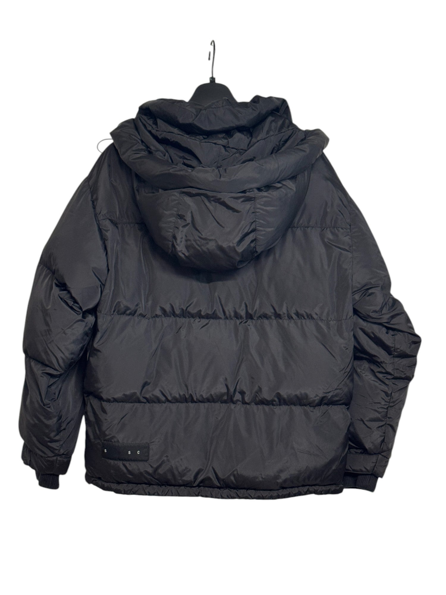 Shoreditch Ski Club Womens Willow Puffer Jacket Size Medium Black