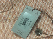Canali Mens Unconstructed Jersey Sport Coat EU 58 US 48R Orange Cotton Linen