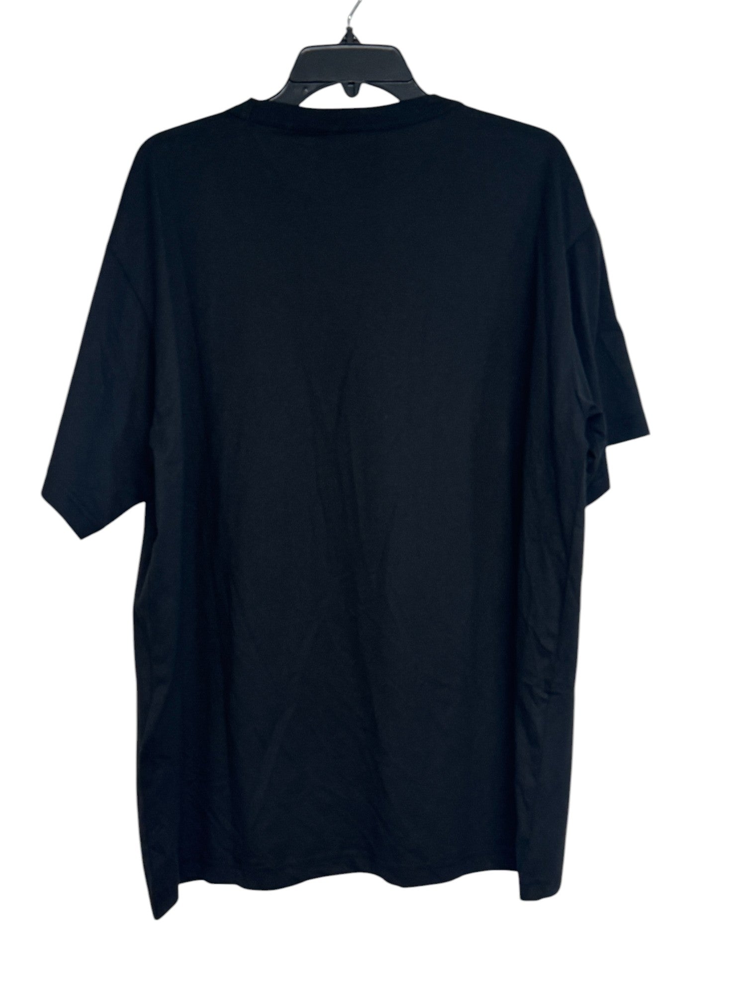 Versace Jeans Mens Couture Logo Tee Shirt Size XXL Black / Red Lettering