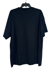 Versace Jeans Mens Couture Logo Tee Shirt Size XXL Black / Red Lettering