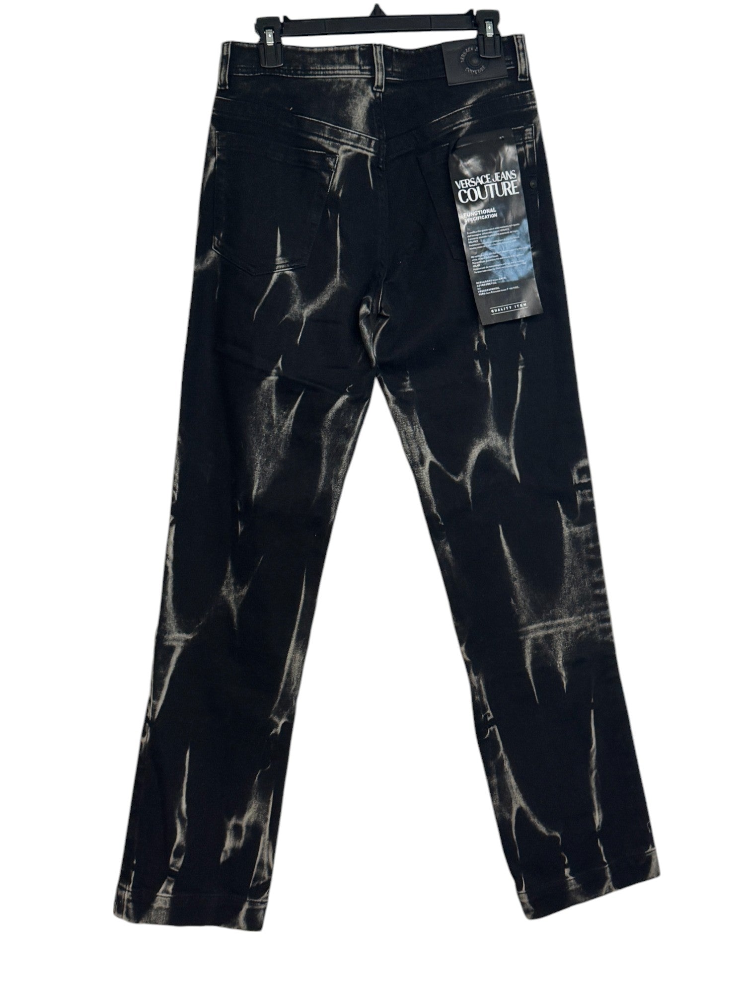 Versace Jeans Couture Mens Slim fit Jeans Size 30 x 32 Black