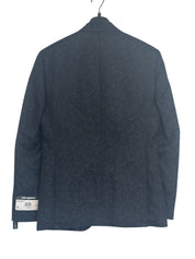 Karl Lagerfeld Mens Modern fit Dinner Jacket Blazer 46 R Black Floral Stretch