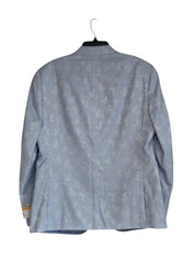 Alfani Mens Slim fit Tuxedo Dinner Jacket Blazer 42 R Blue Floral