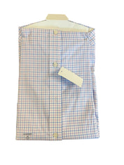 Tommy Hilfiger Mens Regular fit Dress Shirt Medium 15 in 32-33 Blue Pink Plaid