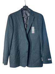 Michael Kors Mens Classic fit Sport Coat Blazer 50 L Green Solid Stretch