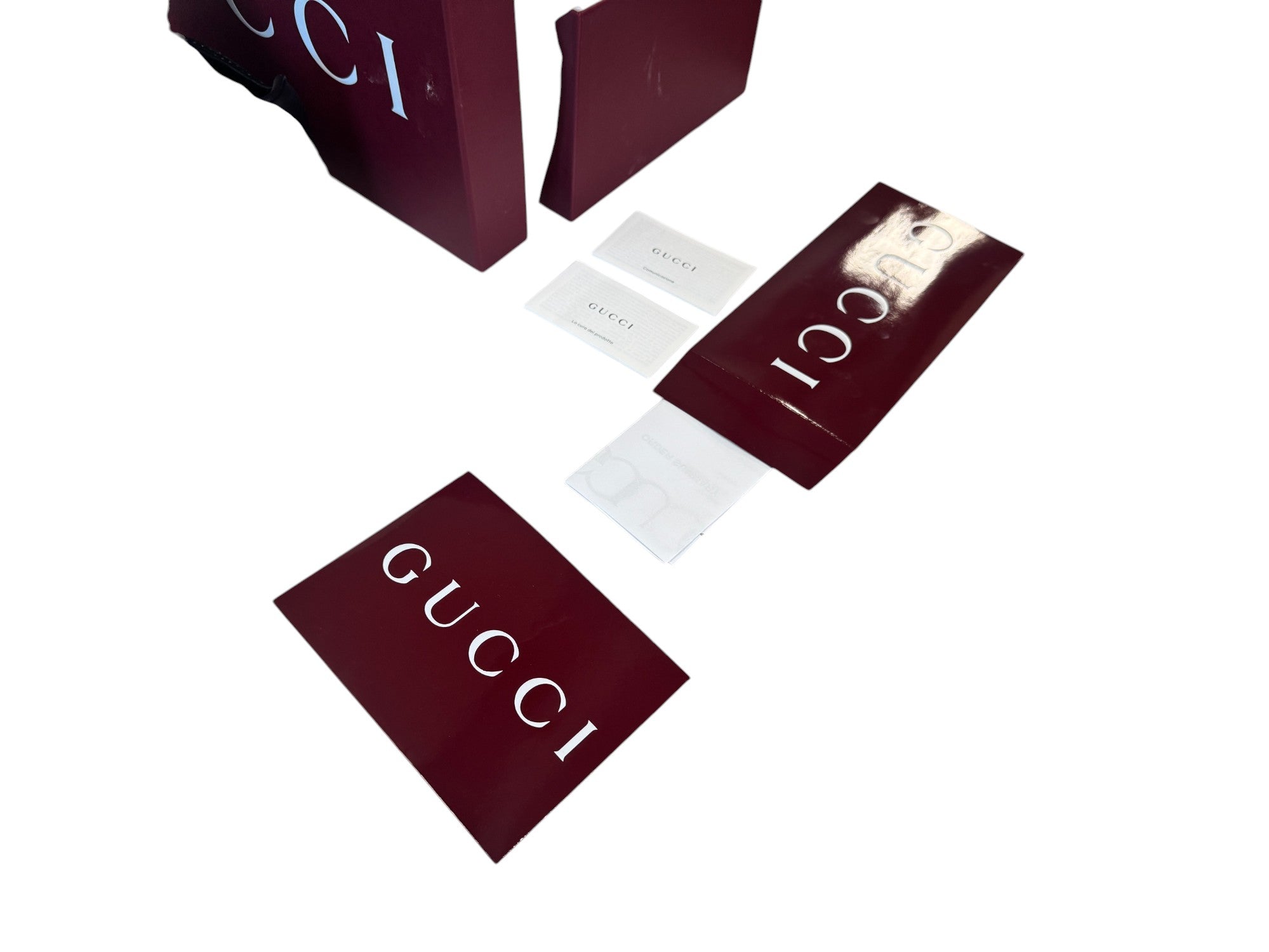 Gucci Mens G75 Low Top Leather Sneaker Size 11 D Black Made in Italy