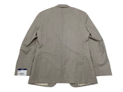 Hart Schaffner Marx Mens New York 2 Piece Suit 48 R / 42 Waist Light Tan Beige