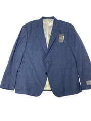 Michael Kors Mens Regular fit Sport Coat Blazer 48 R Blue Plaid