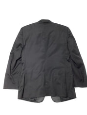 Jos A Bank Mens Tailored fit Tuxedo Jacket Blazer 40 R Black Solid