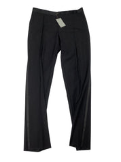 Canali Mens Regular fit Wool Tuxedo Pants Size 36 Black Solid